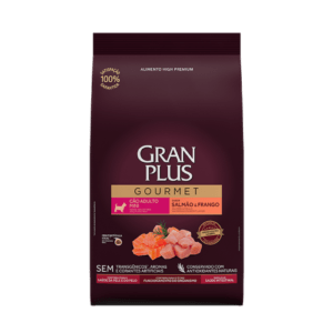 Gran Plus Gourmet Perro Adulto Mini y Pequeño Salmón Y Pollo 3Kg