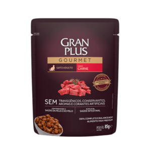 Gran Plus Gourmet Gato Adulto Pouch Carne 85g