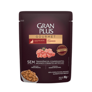 Gran Plus Gourmet Gatito Pouch Pollo 85