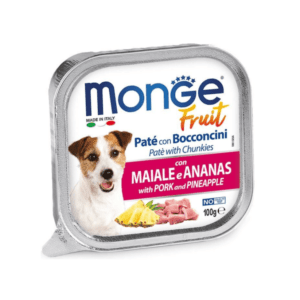 Monge Canine Fruit Cerdo y Piña 100g