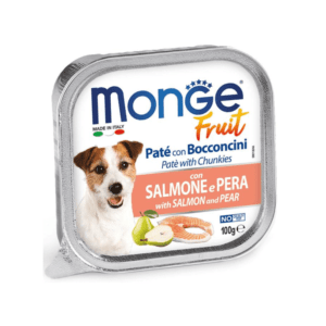 Monge Canine Fruit Salmón y Pera 100g