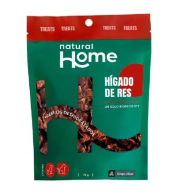 Natural Home Treats Higado De Res 70g