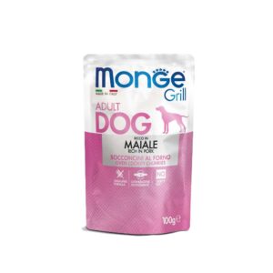 Monge Canine Grill Cerdo 100g