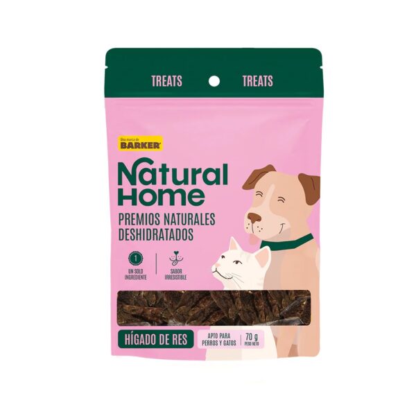 higado de res Natural Home Treats Higado De Res 70g