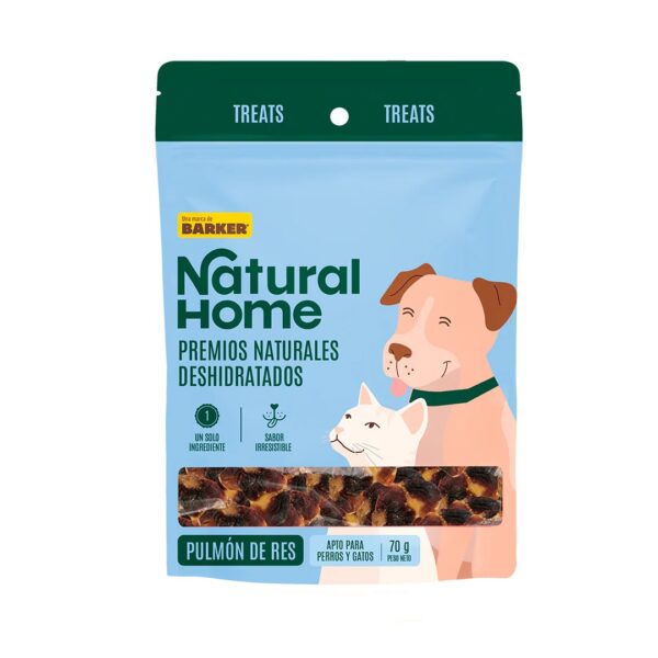 pulmon de res Natural Home Treats Pulmón De Res 70g