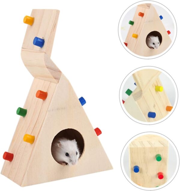 HHH Juguete De Madera Para Hamster