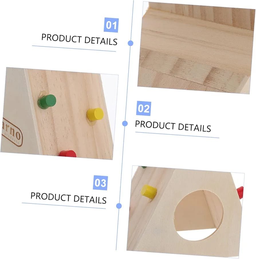 Juguete De Madera Para Hamster