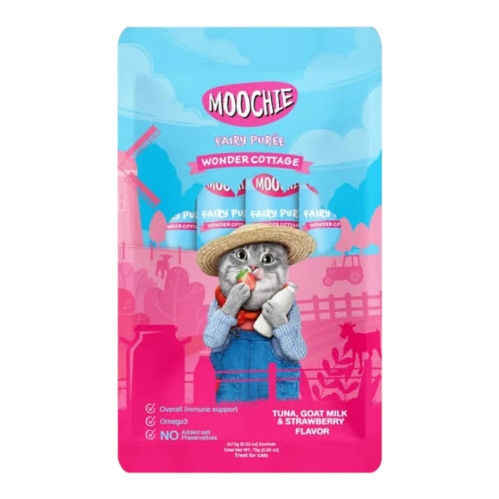 Moochie Cat Atun Y Leche De Cabra X 5 Sachets