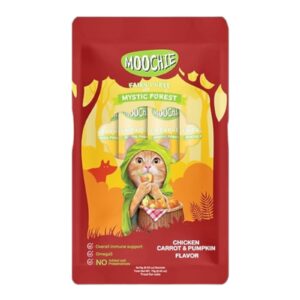 Moochie Cat Pollo Y Calabaza X 5 Sachets