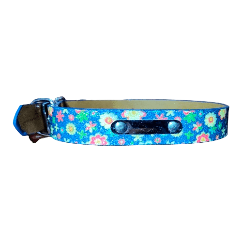 Collar De Flores Escarchado Talla L