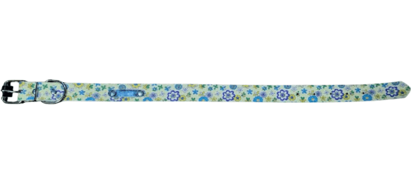 Collar De Flores Escarchado Talla L