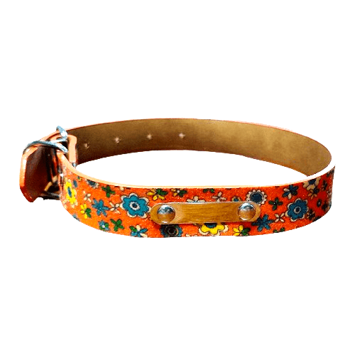 Collar De Flores Escarchado Talla L