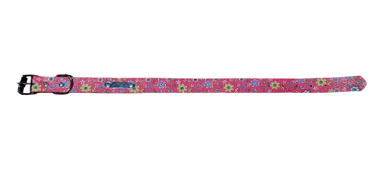 Collar De Flores Escarchado Talla L