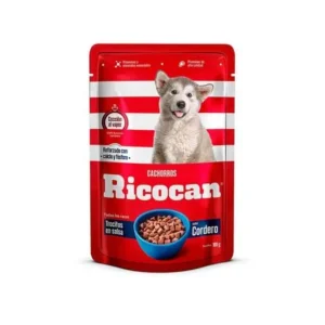 Ricocan Cachorros Trocitos Cordero Pouch 100g