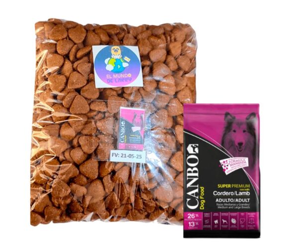 MOR Canbo Cordero Adulto Razas Med/Grandes 1Kg Granel