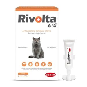 Rivolta 6% Gatos Pipeta 2.6 a 7.5