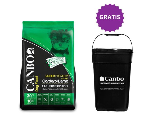 VERD GRATIS Canbo Cordero Cachorro Razas Pequeñas 7Kg