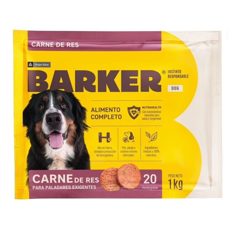 Barker Hamburguesas Carne de Res 1Kg