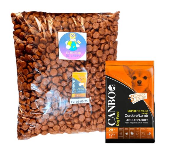 Canbo Cordero Adulto Razas Pequeñas 1Kg Granel