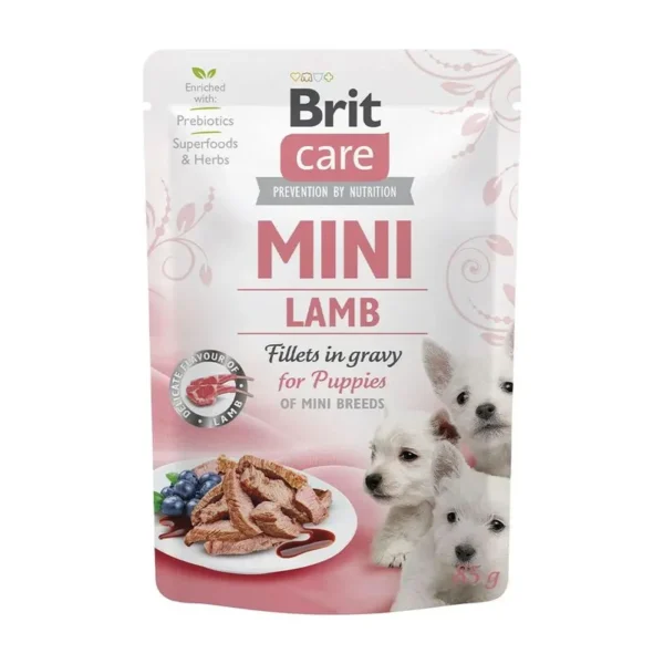 Brit Care Mini Cachorro Filetes de Cordero Pouch 85g
