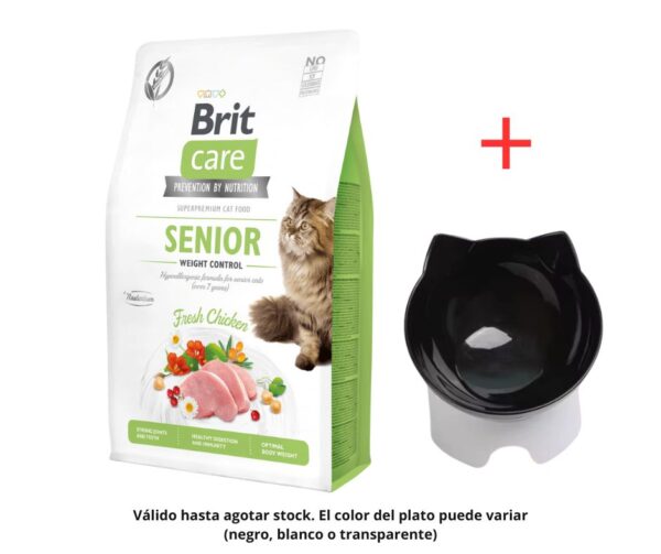 Brit Care Cat Senior Weight Control - Chicken 2 Kg