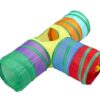 Tunel Pegable 3 Salidas para Gatos