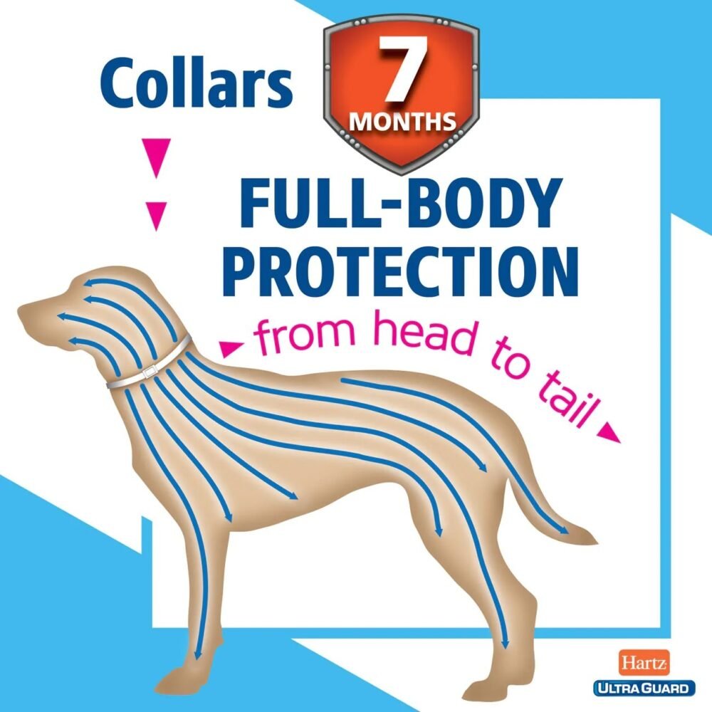 Hartz Ultra Guard Collar Reflecting Antipulgas para Perros Pequeños