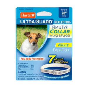 Hartz Ultra Guard Collar Reflecting Antipulgas para Perros Pequeños