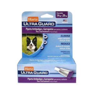 Hartz Ultra Guard Pipeta Antipulgas Perros + 28 Kg
