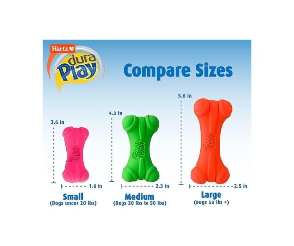 jj Hartz Dura Play Bone Medium