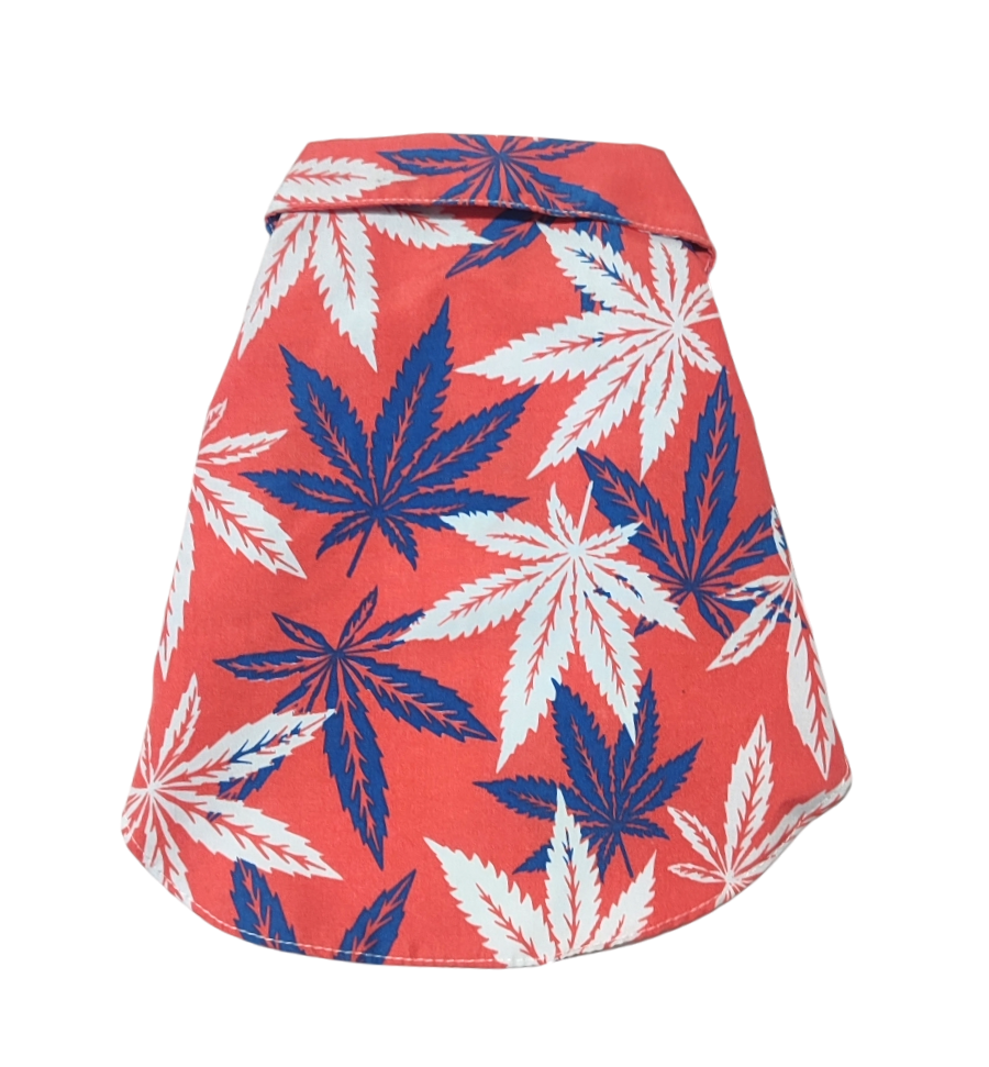 Camisa Hawaiana Naranja