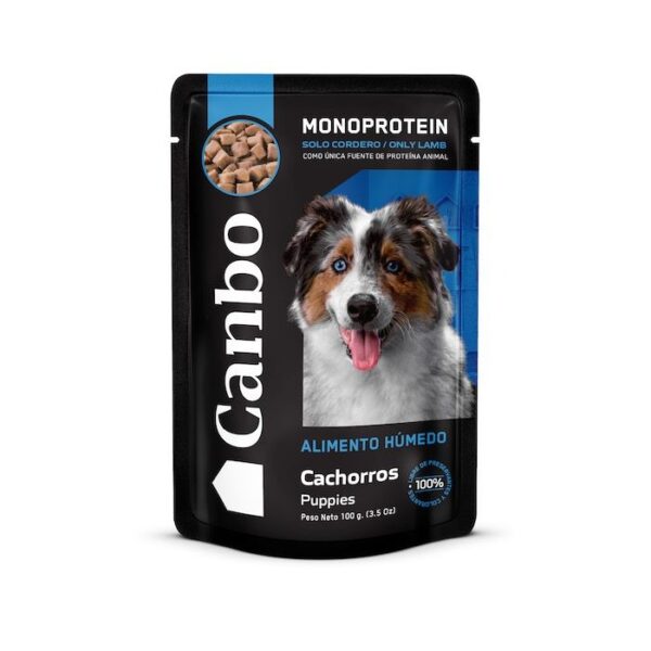 Canbo Monoprotein Cachorro Cordero Pouch 100g
