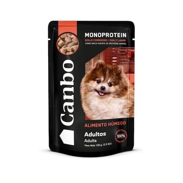 mm Canbo Monoprotein Adulto Cordero Pouch 100g