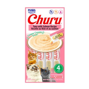 Churu Cat Atún y Salmón 4 Tubos