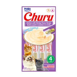 Churu Cat Pollo y Camarón 4 Tubos