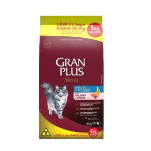 Gran Plus Menú Gato Adulto Castrado Salmón Y Arroz