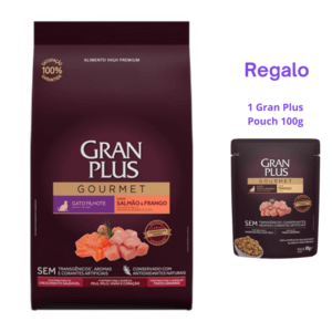 Regalo Gran Plus Gourmet Gato Cachorro Salmón Pollo 3kg