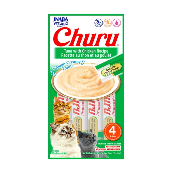Churu Cat Atún y Pollo 4 Tubos