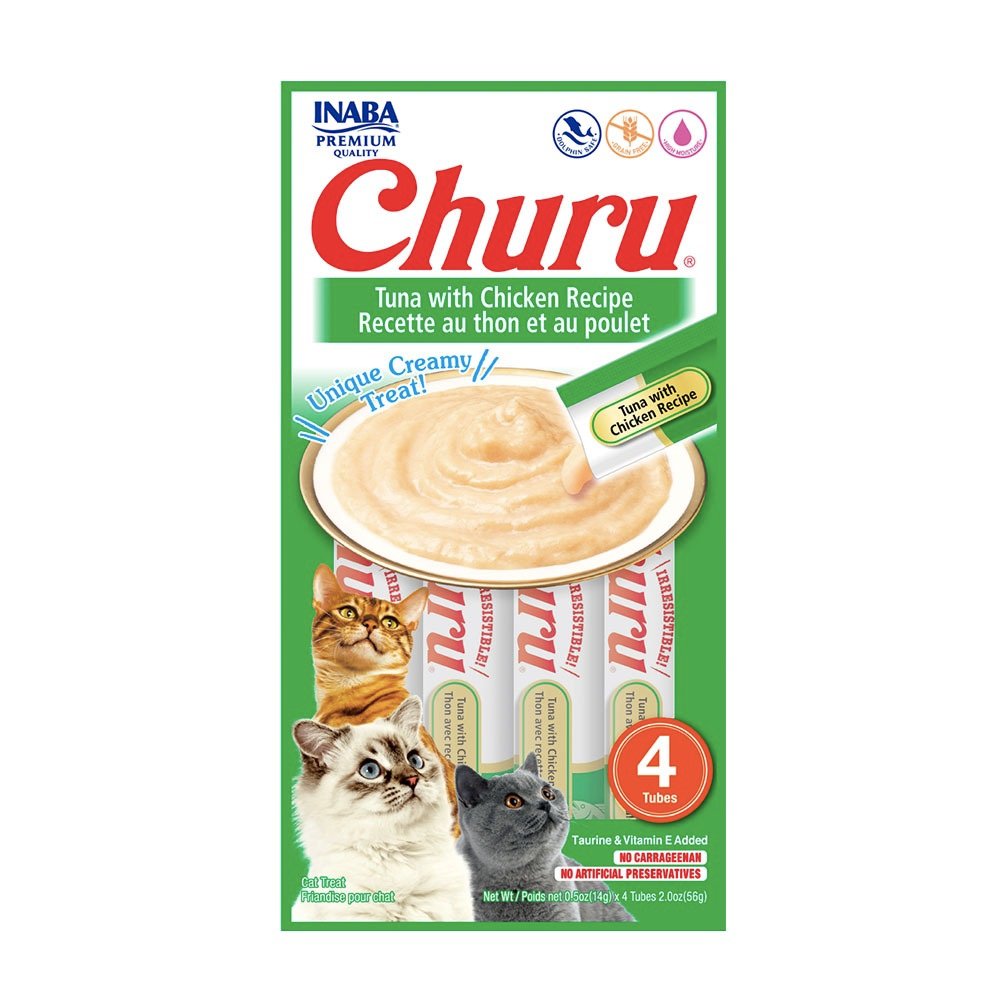 Churu Cat Atún y Pollo 14g x 4 Tubos