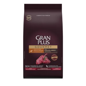 Gran Plus Gourmet Perro Cachorro Med/Grand Cordero y Arroz 3Kg