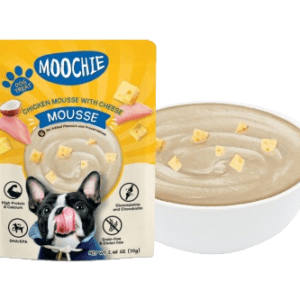 Moochie Mousse Dog Pollo y Queso 70g