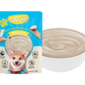 Moochie Mousse Dog Pollo con Leche de Cabra 70g