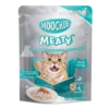Moochie Meaty Senior Atún y Mejillones Verdes 70g