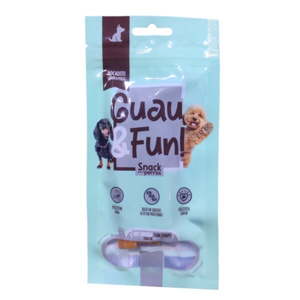Guau Fun Snack Tiras de Pollo