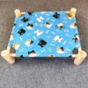 Cama Elevada de Madera Para Gatos