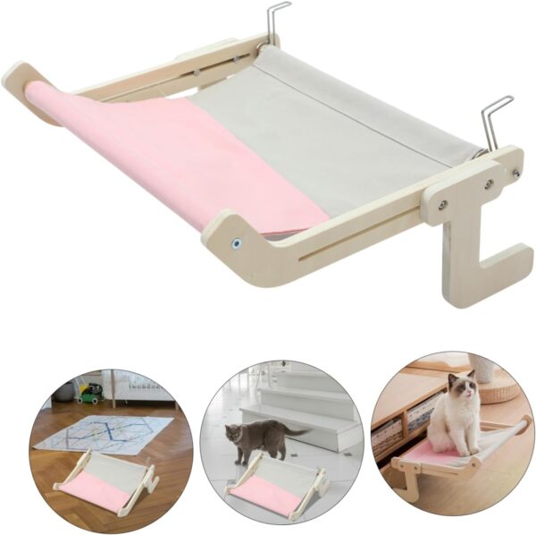 jjjjjjjj Cama Hamaca de Madera Para Gatos