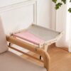 Cama Hamaca de Madera Para Gatos