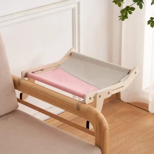 kiu Cama Hamaca de Madera Para Gatos