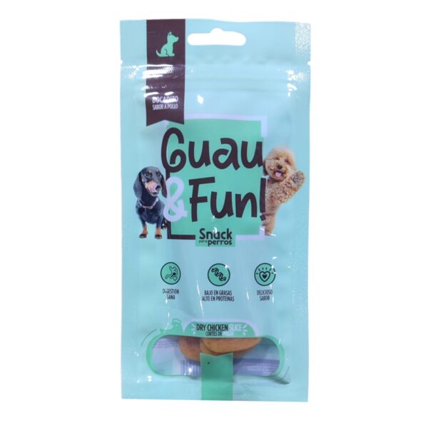 Guau Fun Snack Cortes de Pollo