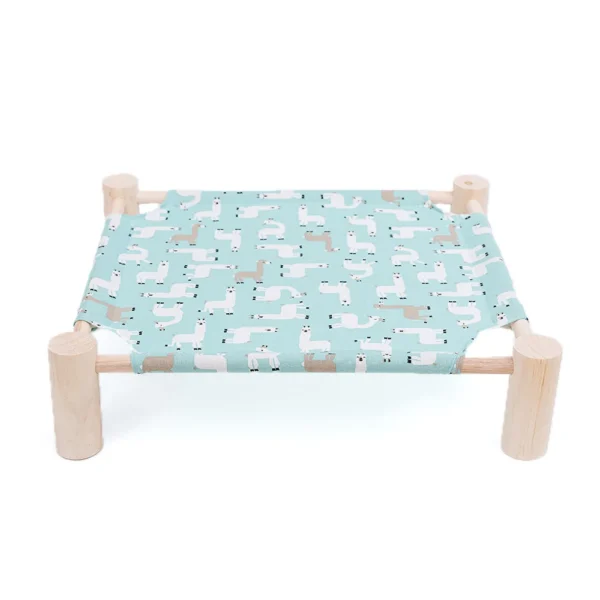 lla Cama Elevada de Madera Para Gatos